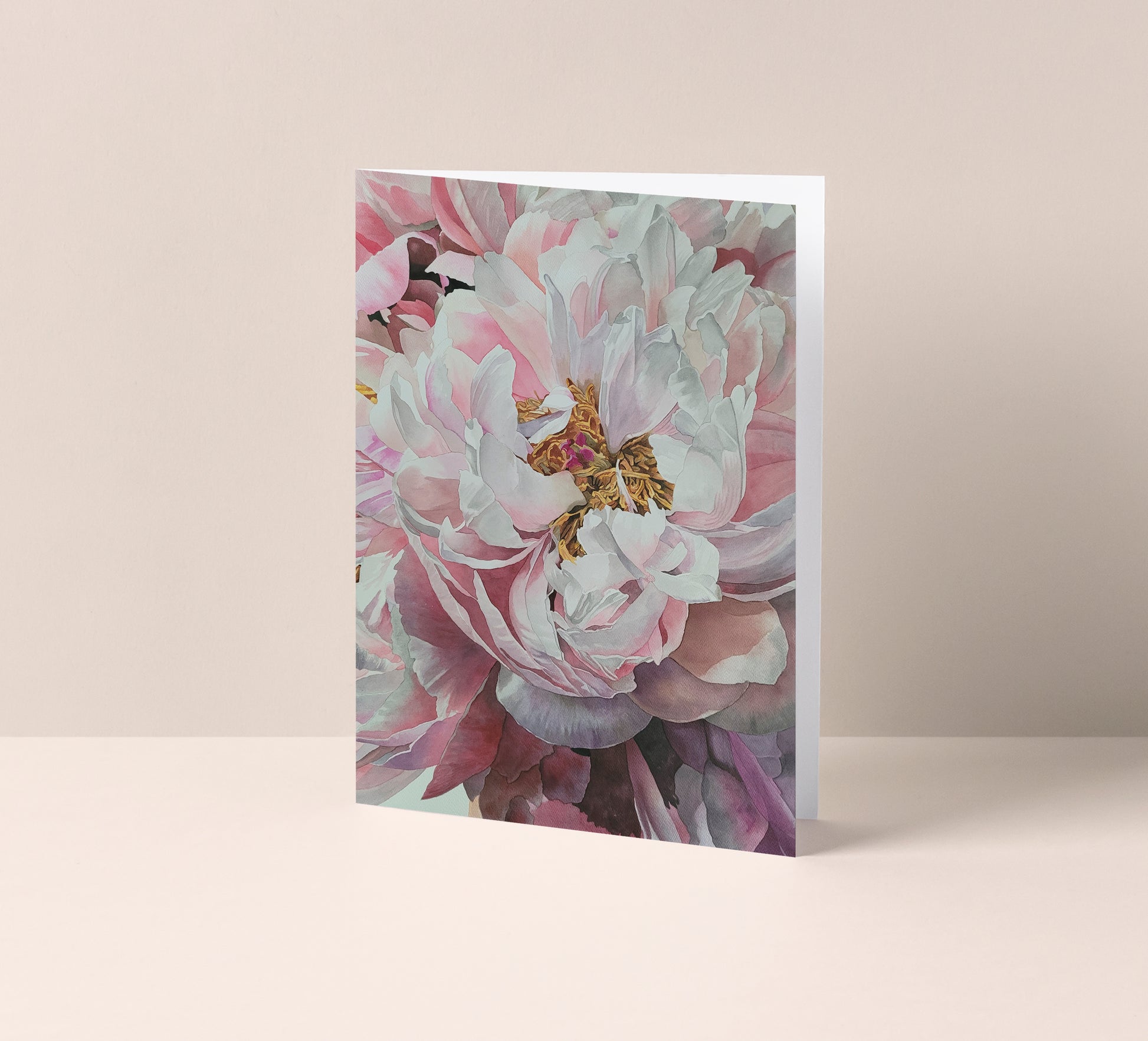 Peony - Greeting Card
